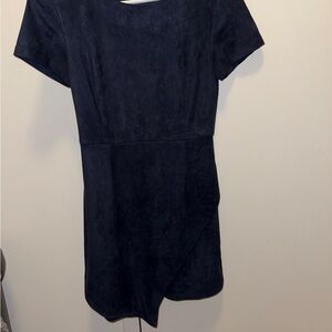 Aqua Navy Blue Dress